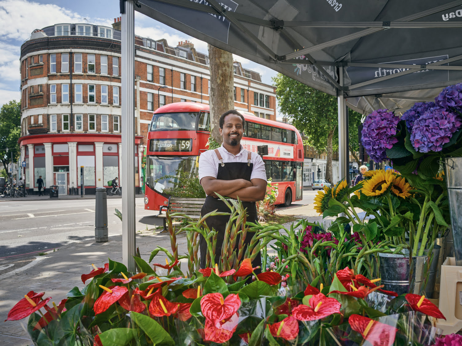 Abraham Habte Michael of Bouquets
