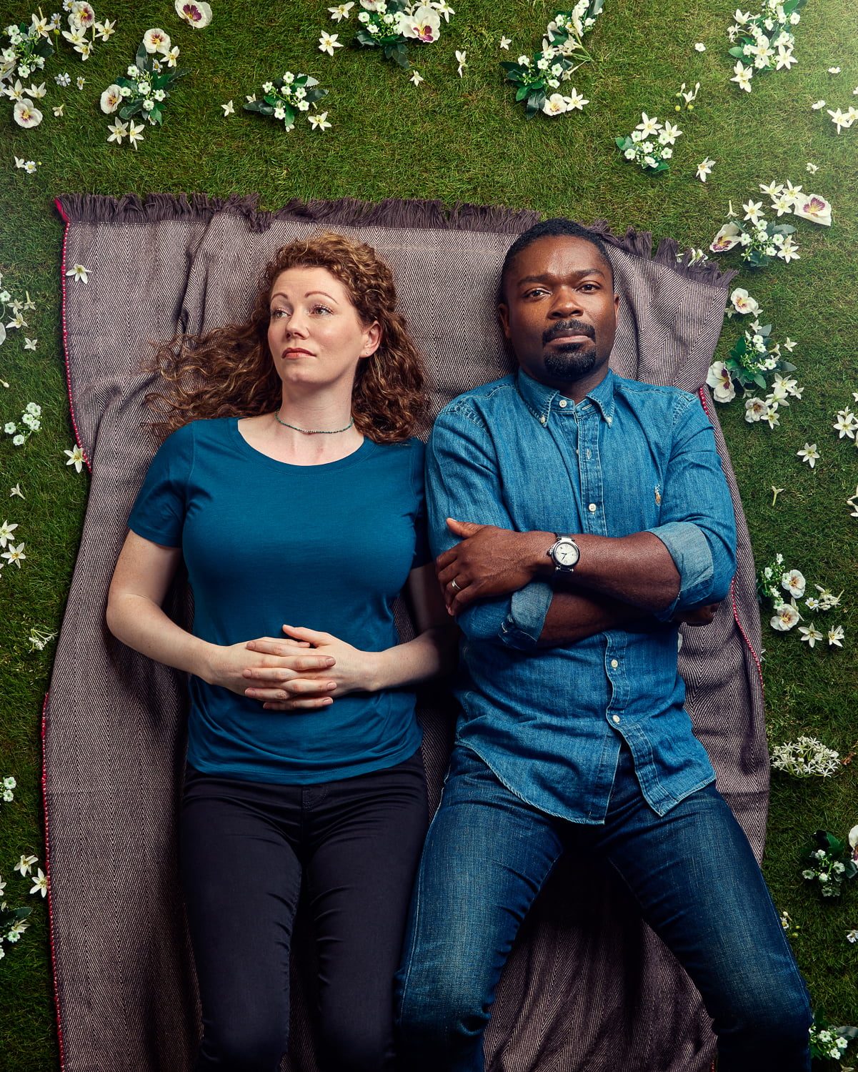 David & Jessica Oyelowo in Ten Per Cent (Call My Agent)