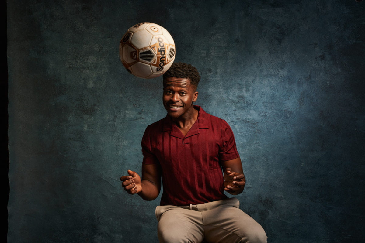 Joseph Fiennes  and the cast of Dear England for London Theatre Magazine