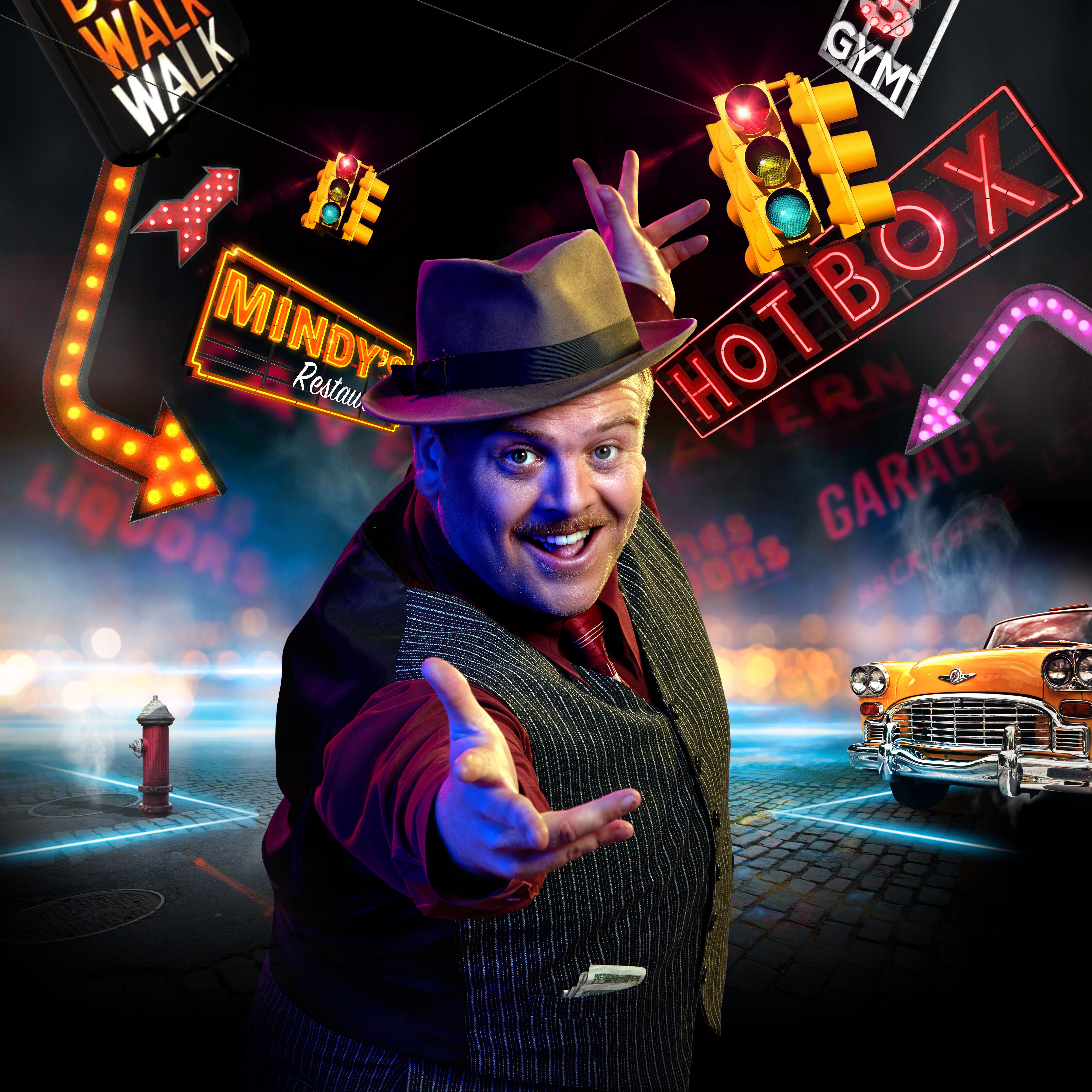 Owain Arthur in Guy & Dolls for The Bridge