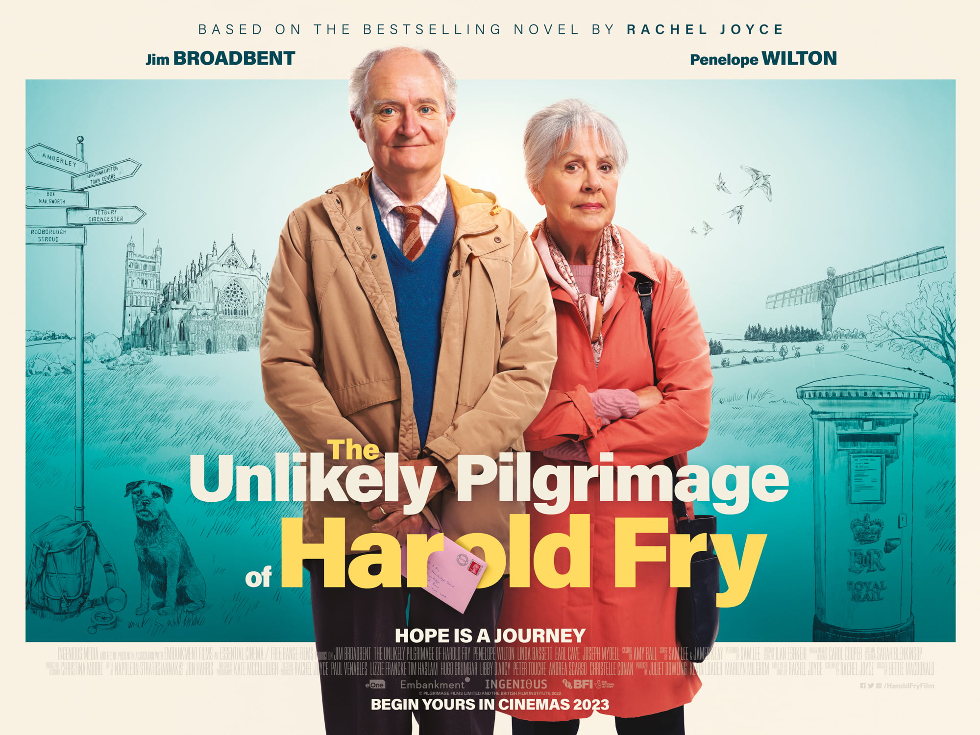 Harold Fry for eOne & Embankment, starrring Jim Broadbent and Penelope Wilton