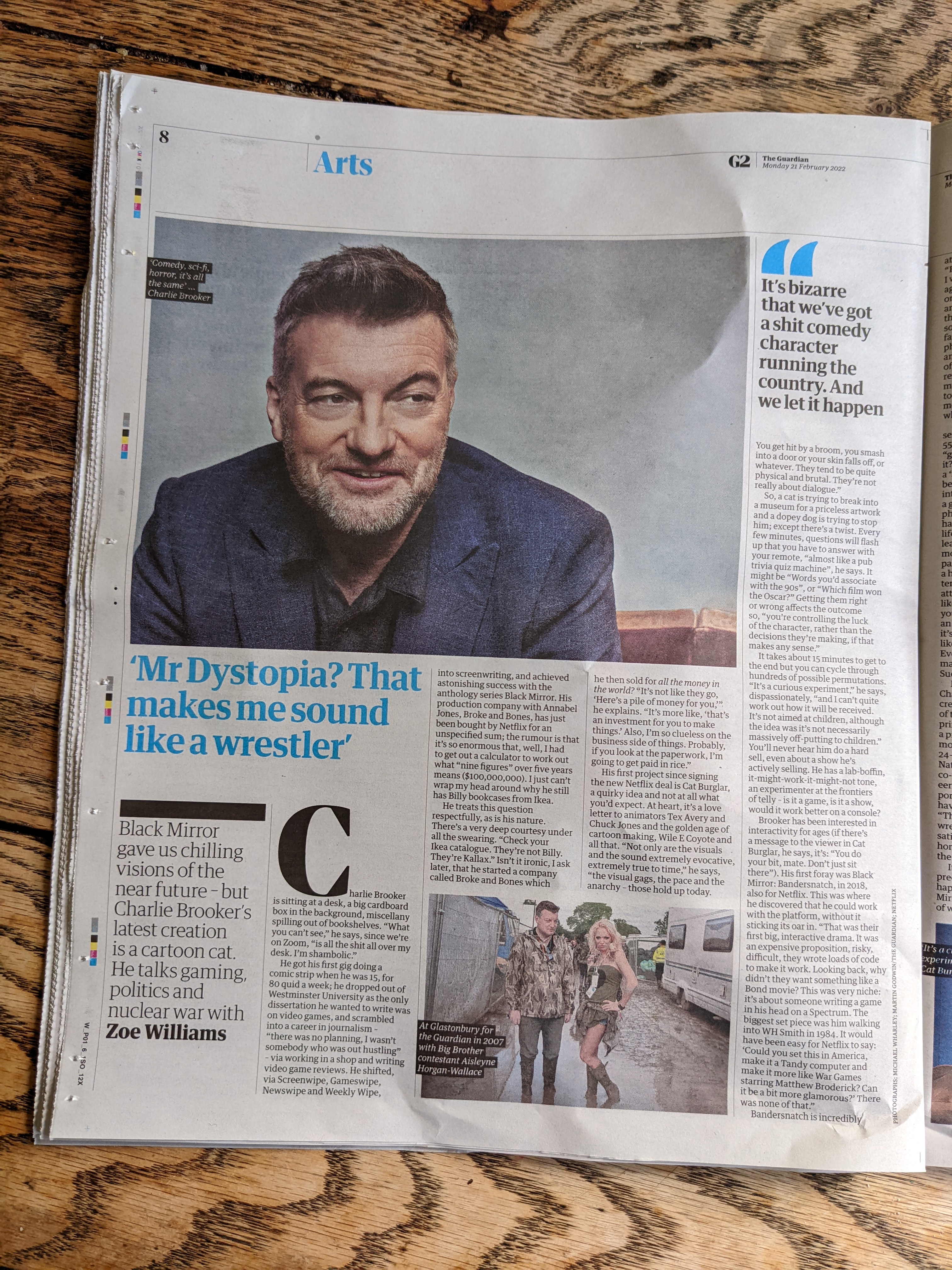 Charlie Brooker for Netflix