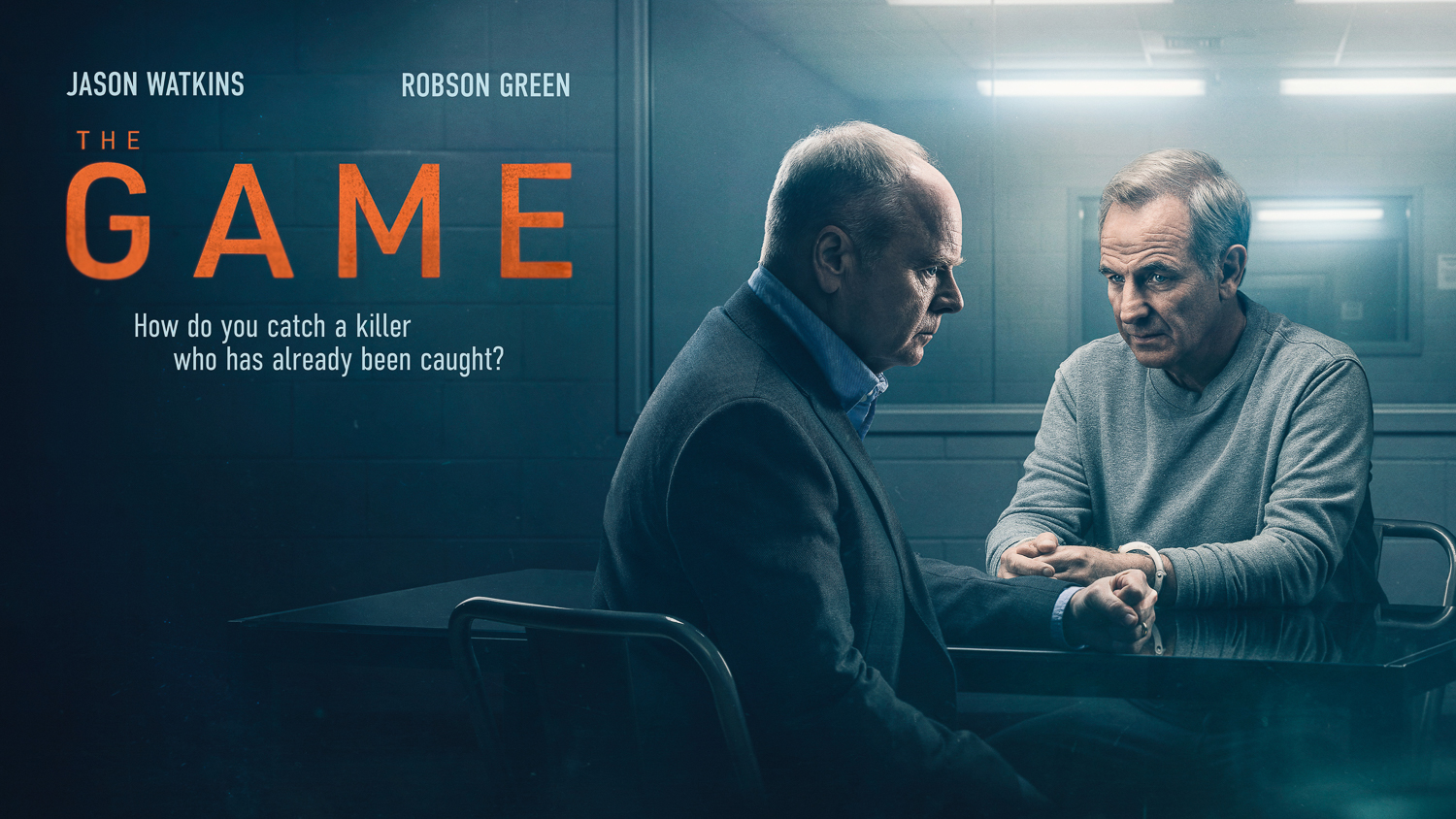 In the Clink: Robson Green & Jason Watkins Get The Game Faces On