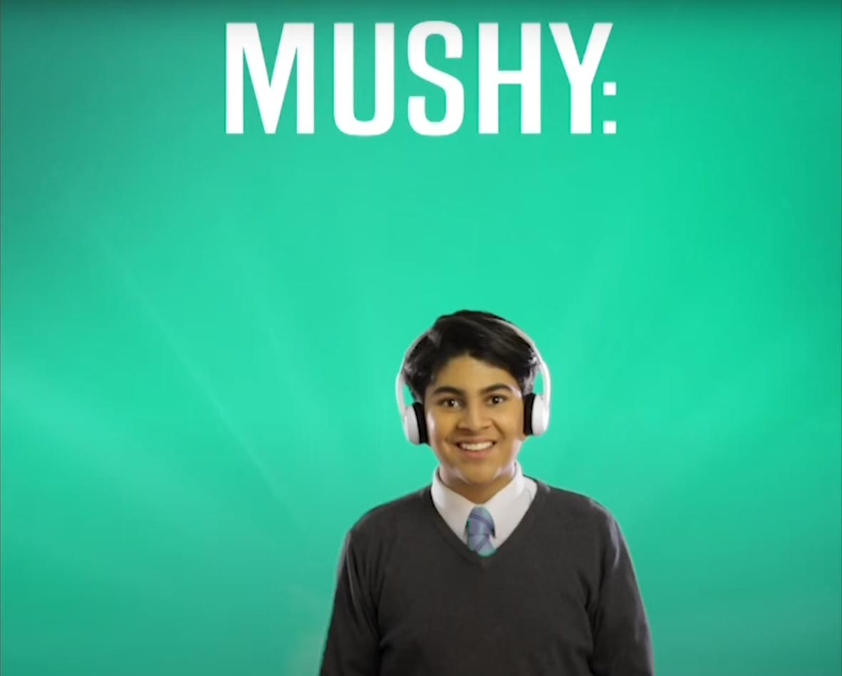 Going all Mushy over a Moving Image