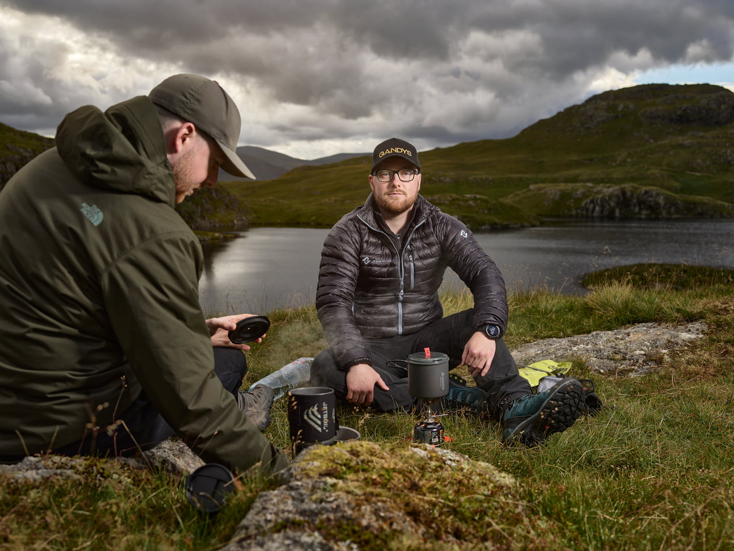 Daniel & his brother Shaun wild camping