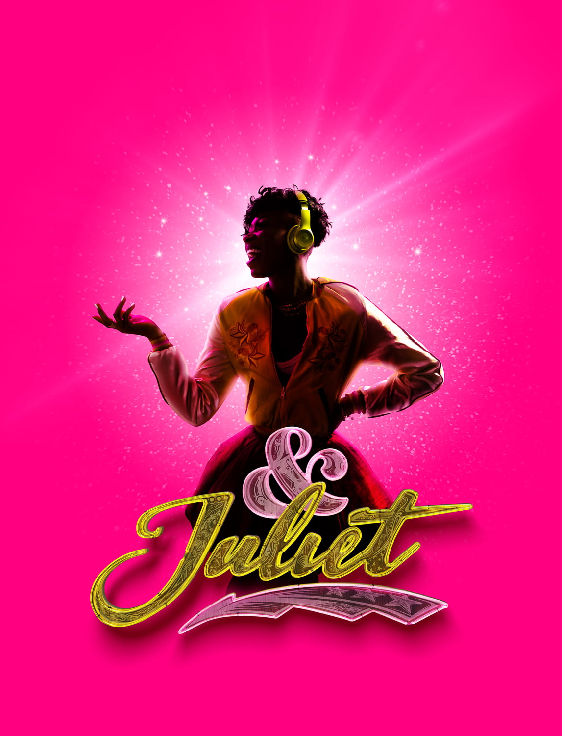 Original Poster campaign shot for '& Juliet' for Watch this Space Entertainment & Dewynters