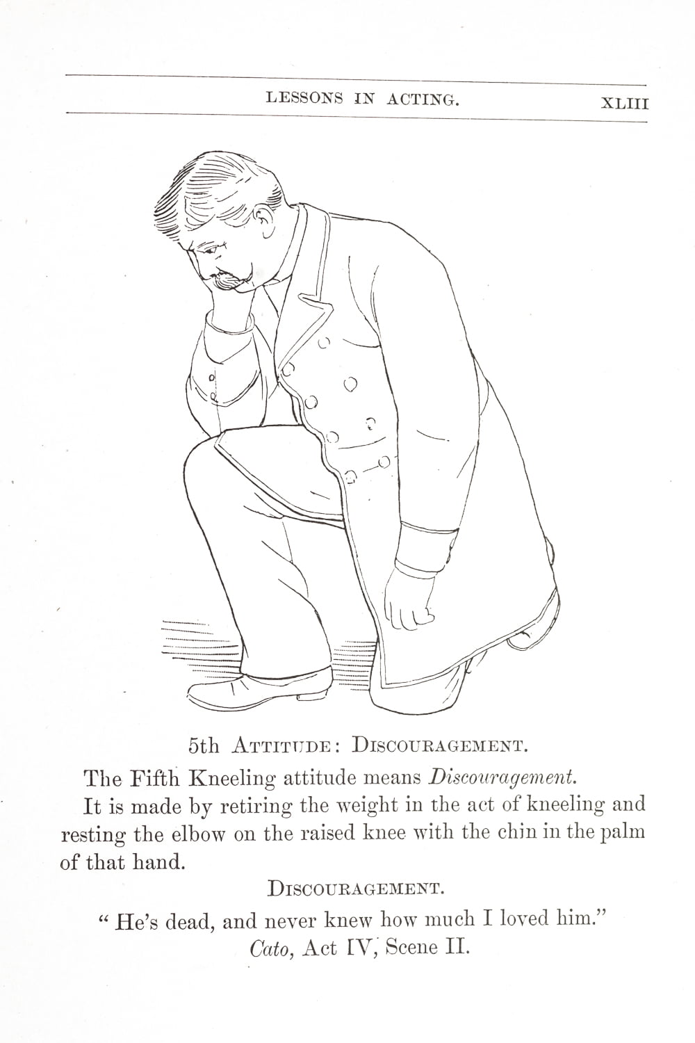 Lessons in Acting - Discouragement