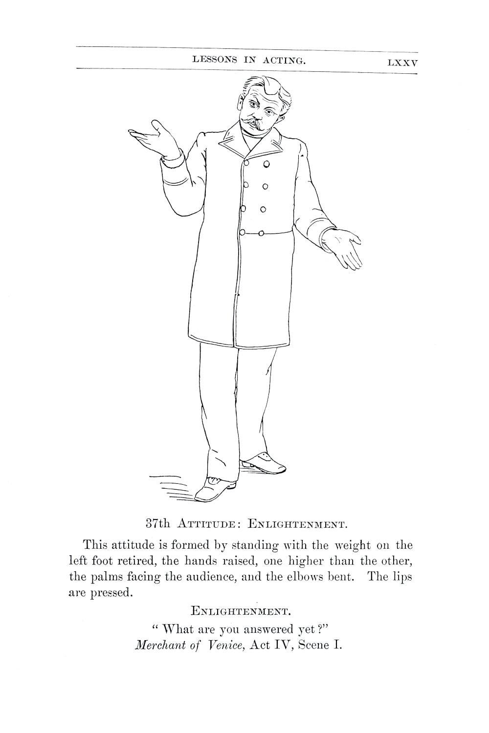 Lessons in Acting - Enlightenment