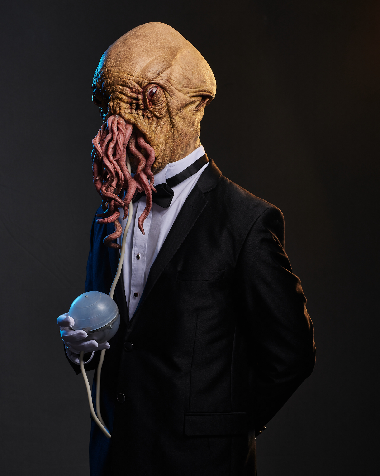 Brian the Ood: Character and key art for the Immersive Everywhere production of Doctor Who: Time Fracture.