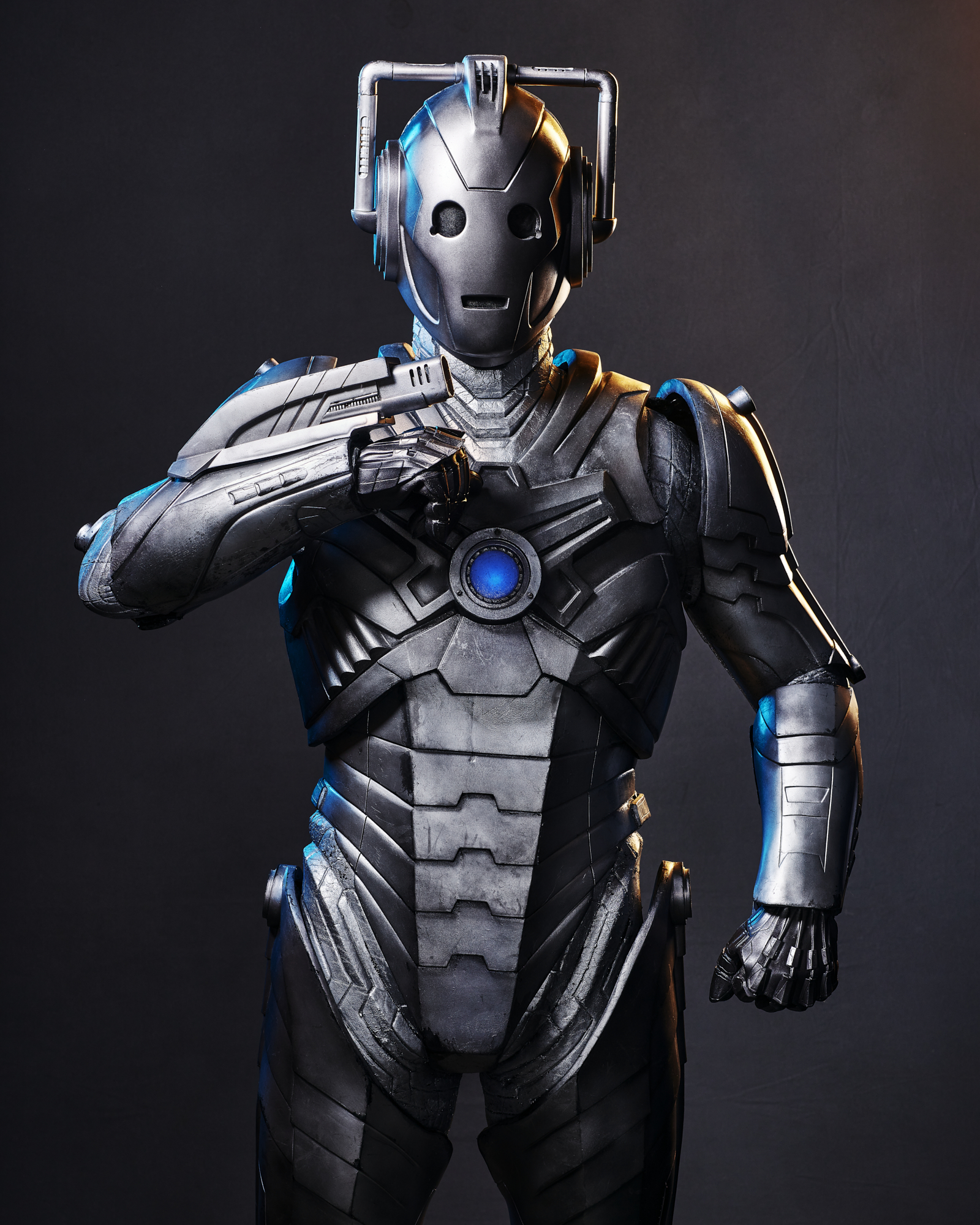 A Cyberman: Character and key art for the Immersive Everywhere production of Doctor Who: Time Fracture.