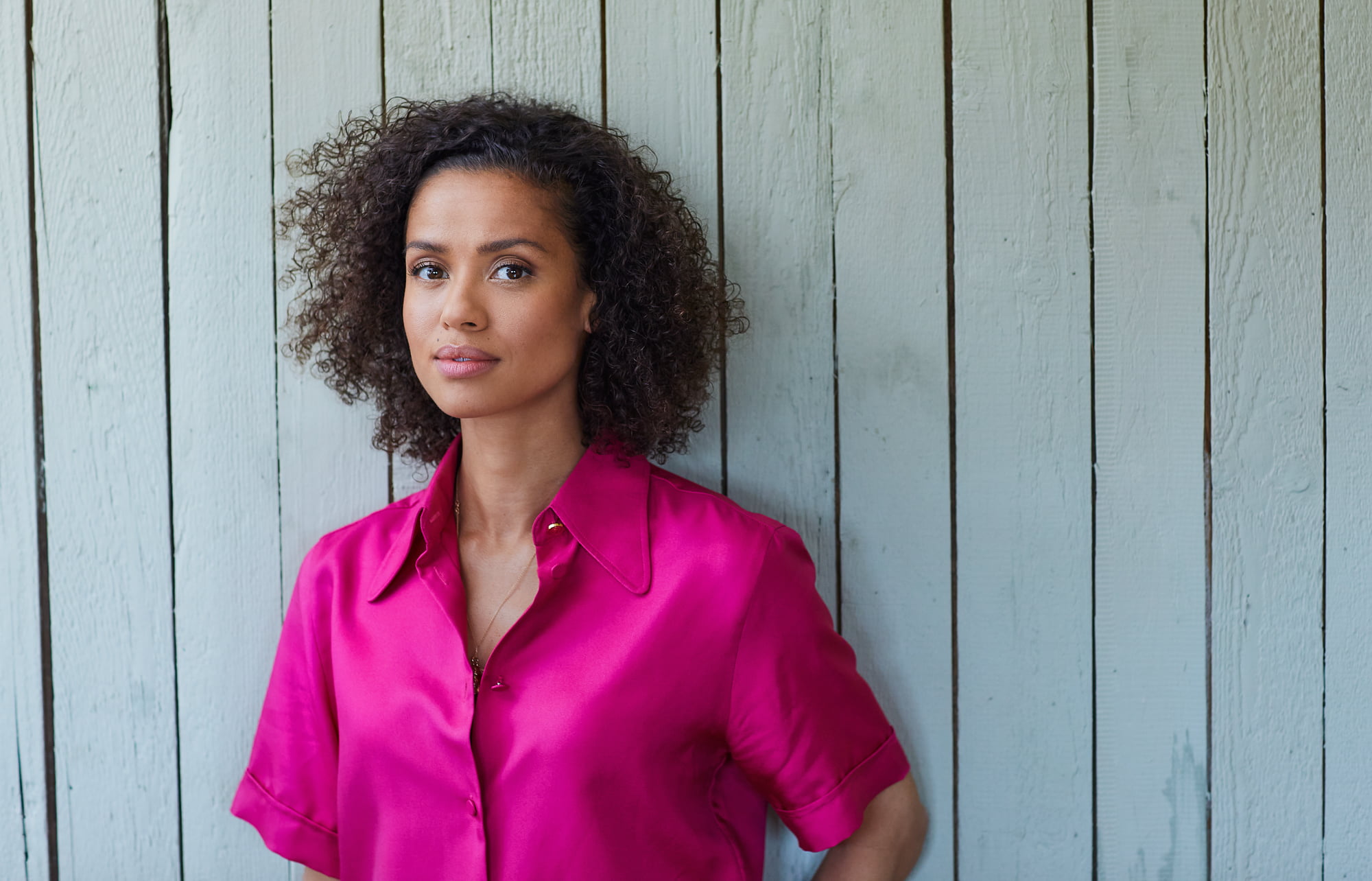 Gugu Mbatha Raw at Soho Farmhouse