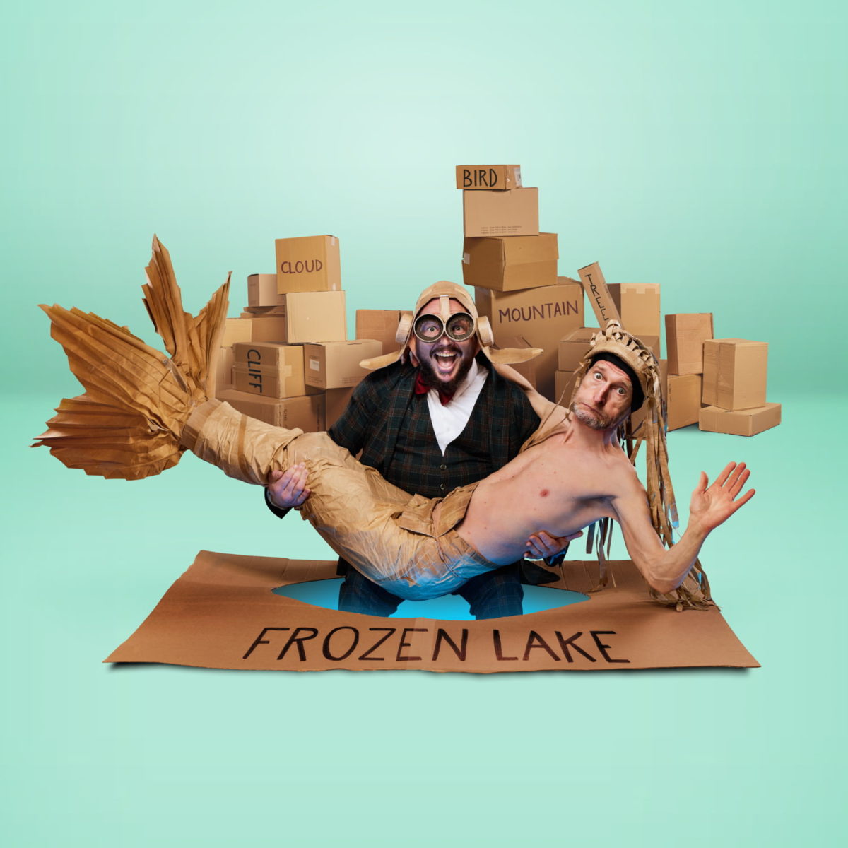 The Moliere Award-winning cardboard comedy from French troupe.