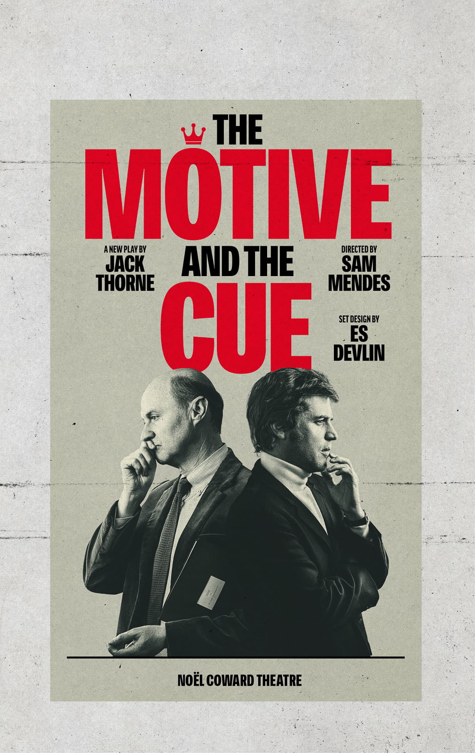 The cast of The Motive and The Cue, the hit National Theatre show