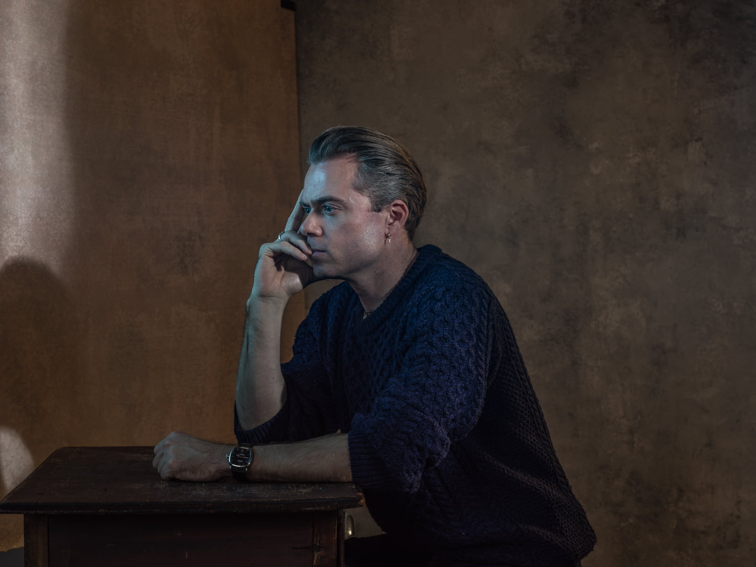 Rory Keenan in RED Magazine