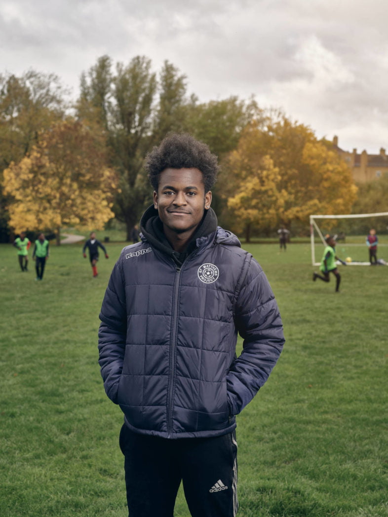 The St Matthew’s Project Football Team Coaches