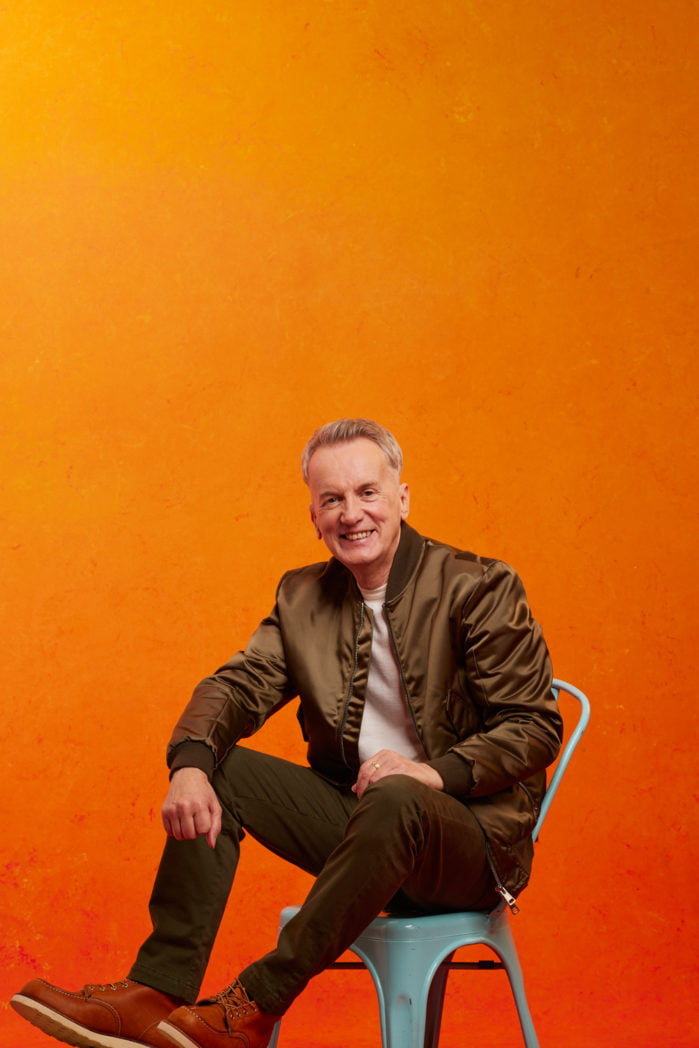 Frank Skinner shot for the Observer Magazine