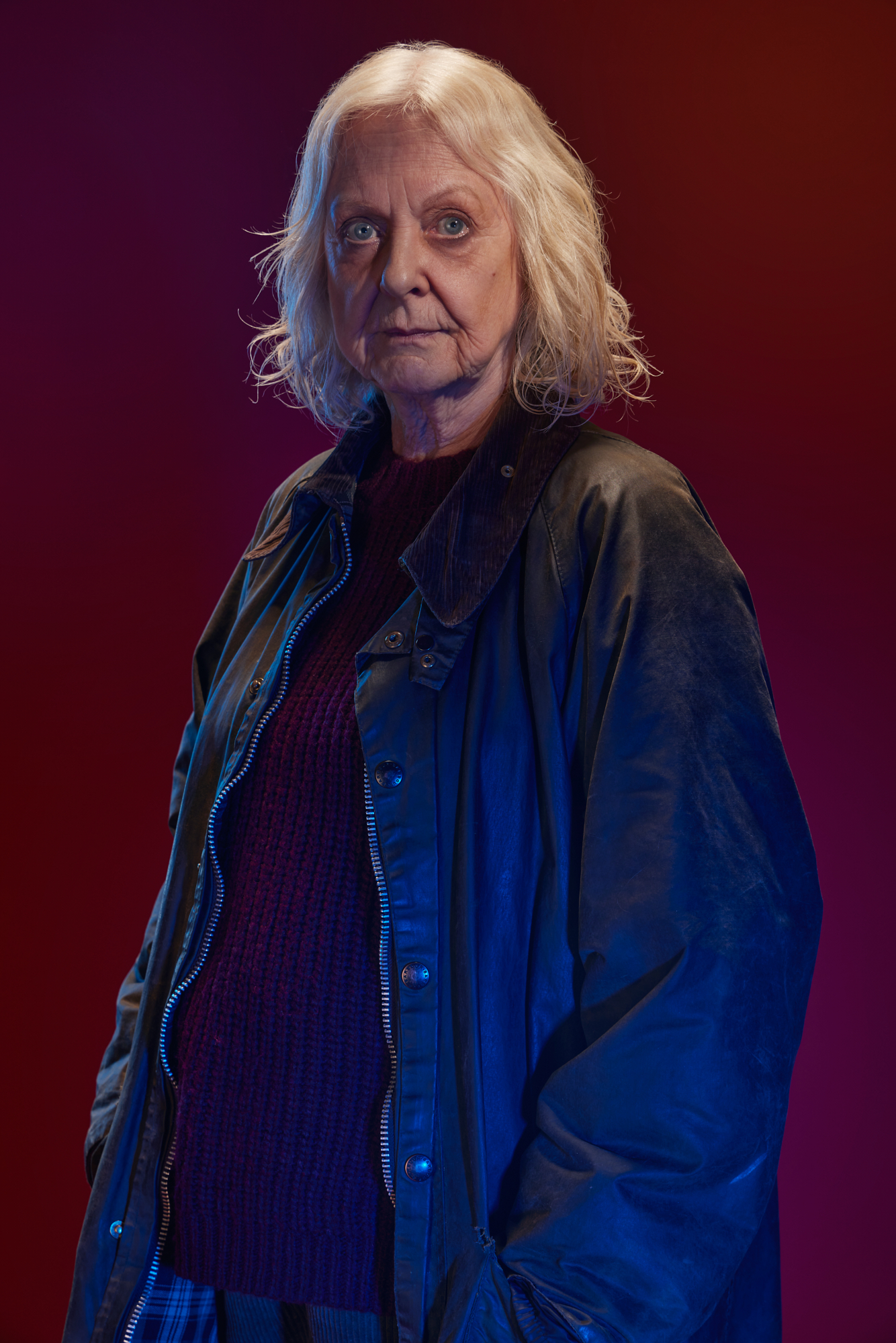 Sally Blake in Murder in the Dark