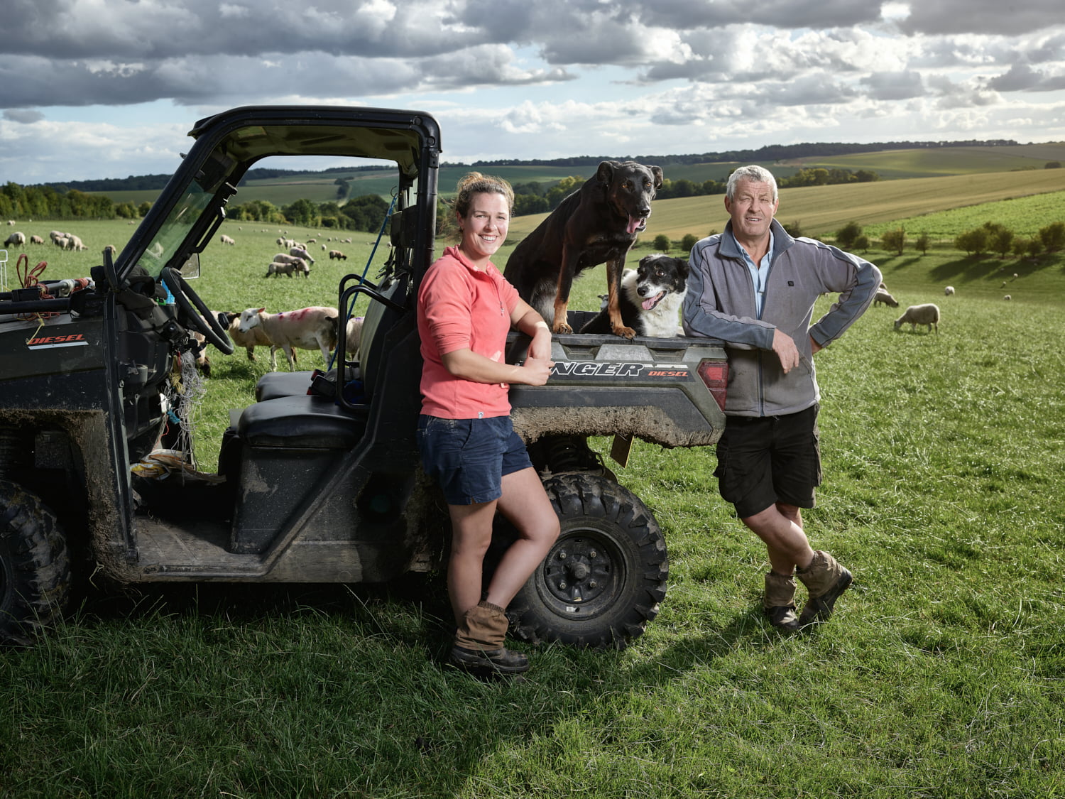 David & Tory (with Doug & Kiwi) on Folly Farm