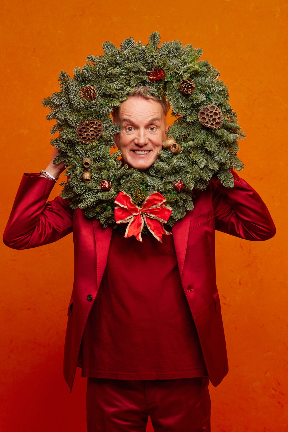 Frank Skinner shot for the Observer Magazine